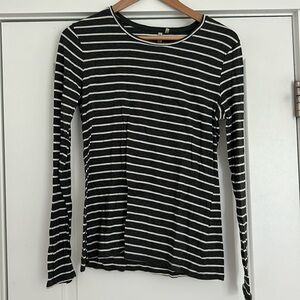 Banana republic long sleeve striped shirt